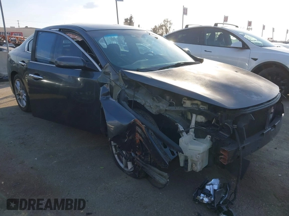 2009 Nissan Maxima SV with VIN 1N4AA51E89C827075, listed as a IAAI auction lot 41551131 with 203,304 mi miles and . Bid and sale history available at DreamBid. Image 1.