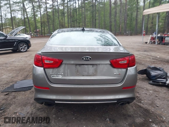 2015 Kia Optima SXL Turbo with VIN 5XXGR4A66FG393606, listed as a IAAI auction lot 42005693 with 194,747 mi miles and . Bid and sale history available at DreamBid. Image 16.