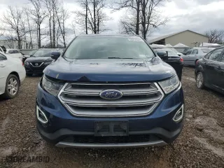2017 Ford Edge SEL with VIN 2FMPK4J93HBB72705, listed as a Copart auction lot 50812645 with 133,043 mi miles and Salvage Title. Bid and sale history available at carsss.com. Image 5.