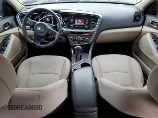 2015 Kia Optima LX z VIN KNAGM4A7XF5646760, wystawiony jako Copart lot #60365405 z przebiegiem 85 291 mil mil oraz Czysty tytuł • Clean title. Historia ofert i sprzedaży dostępna na DreamBid. Obrazek 8.