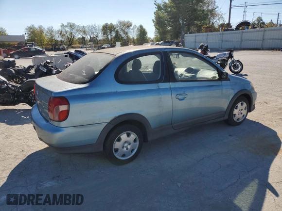 2000 Toyota ECHO with VIN JTDAT1230Y0098418, listed as a Copart auction lot 71919434 with 69,644 mi miles and Clean Title. Bid and sale history available at DreamBid. Image 3.