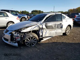2009 Lexus IS 250 with VIN JTHCK262895031801, listed as a Copart auction lot 48861765 with Not Provided miles and Salvage Title. Bid and sale history available at carsss.com. Image 1.