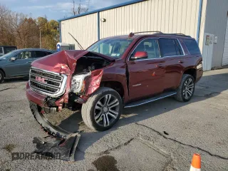 2019 GMC Yukon SLE with VIN 1GKS2AKC2KR379120, listed as a Copart auction lot 77789194 with 15,888 mi miles and Salvage Title. Bid and sale history available at carsss.com. Image 1.