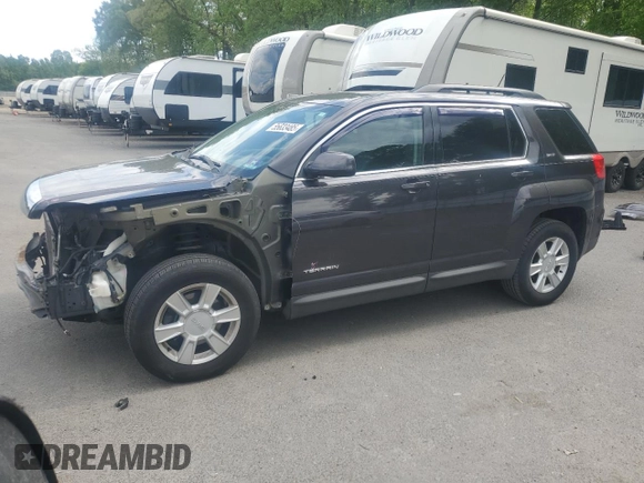 2013 GMC Terrain SLT with VIN 2GKFLVEK0D6422859, listed as a Copart auction lot 55633485 with 111,361 mi miles and Salvage title. Bid and sale history available at DreamBid. Image 1.