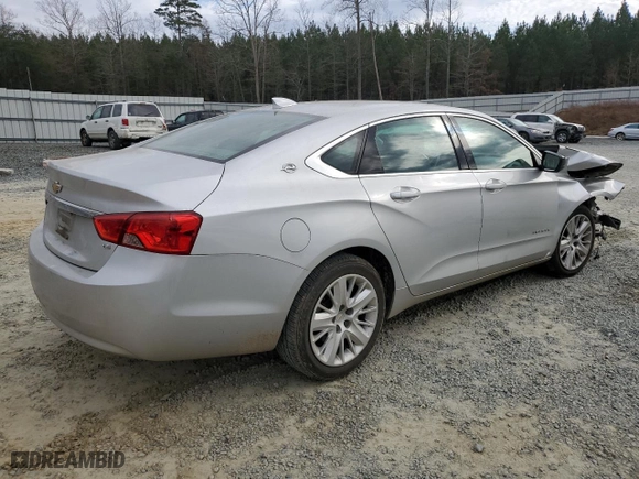 2016 Chevrolet Impala LS with VIN 2G11X5SA1G9201188, listed as a Copart auction lot 85582484 with 182,932 mi miles and Salvage Title. Bid and sale history available at carsss.com. Image 3.