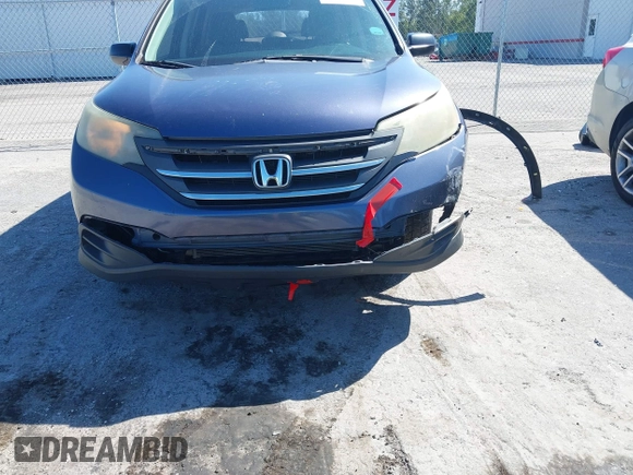 2013 Honda CR-V LX with VIN 3CZRM3H37DG703876, listed as a IAAI auction lot 41815010 with 150,866 mi miles. Bid and sale history available at carsss.com. Image 6.