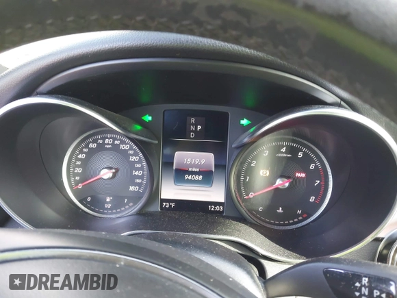 2018 Mercedes-Benz C 300 with VIN WDDWF4JB7JR312934, listed as a IAAI auction lot 41590598 with 94,088 mi miles and . Bid and sale history available at DreamBid. Image 7.