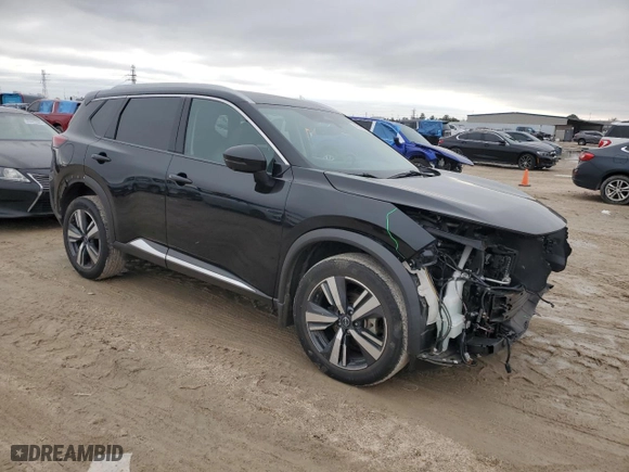 2023 Nissan Rogue SL with VIN 5N1BT3CA4PC672511, listed as a Copart auction lot 45141415 with 39,488 mi miles and Salvage Title. Bid and sale history available at carsss.com. Image 4.