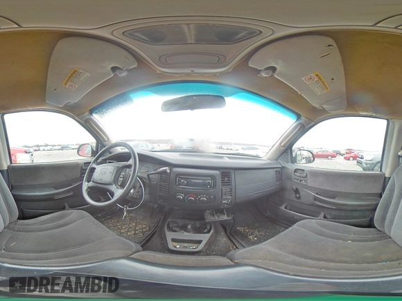 2001 Dodge Dakota with VIN 1B7FL26X91S310784, listed as a Copart auction lot 45486455 with 300,303 mi miles and Salvage Title. Bid and sale history available at carsss.com. Image 12.
