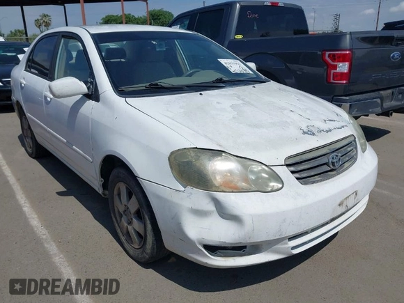 2003 Toyota Corolla CE with VIN 1NXBR32E53Z012792, listed as a IAAI auction lot 42035927 with 180,376 mi miles and . Bid and sale history available at DreamBid. Image 1.