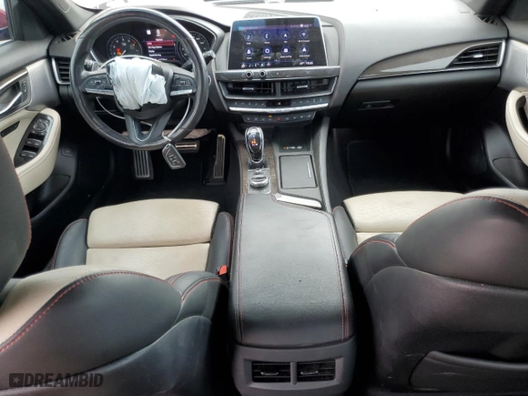 2020 Cadillac CT5 Sport with VIN 1G6DP5RK4L0129851, listed as a Copart auction lot 72076524 with 46,738 mi miles and Salvage Title. Bid and sale history available at carsss.com. Image 8.