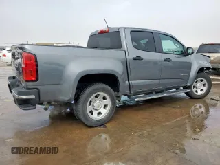 2022 Chevrolet Colorado 2WD Work Truck with VIN 1GCGSBEA8N1284176, listed as a Copart auction lot 48182545 with 33,930 mi miles and Salvage title. Bid and sale history available at DreamBid. Image 3.
