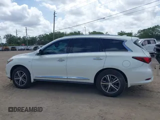 2017 Infiniti QX60 with VIN 5N1DL0MNXHC540248, listed as a IAAI auction lot 41954042 with 120,550 mi miles. Bid and sale history available at carsss.com. Image 14.