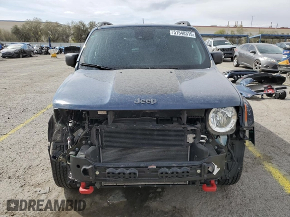 2021 Jeep Renegade Trailhawk с VIN ZACNJDC16MPM92268, выставлен на аукционе Copart как лот 51548315 с пробегом 34 842 миль миль и Списание • Salvage title. История ставок и продаж доступна на DreamBid. Изображение 5.