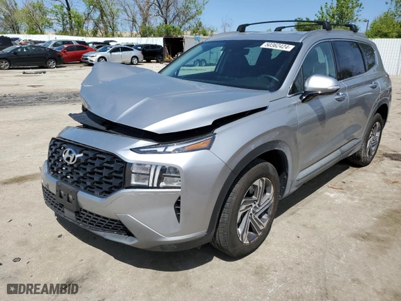 2023 Hyundai Santa Fe SEL with VIN 5NMS24AJ6PH639057, listed as a Copart auction lot 50362424 with 5,091 mi miles and Salvage Title. Bid and sale history available at carsss.com. Image 1.