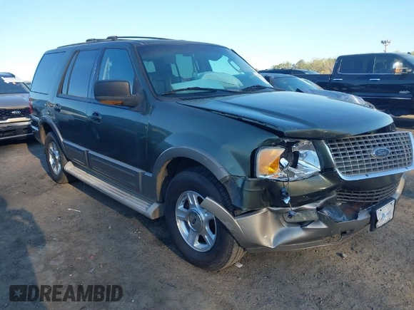 2004 Ford Expedition Eddie Bauer with VIN 1FMPU17L24LA97680, listed as a IAAI auction lot 41867080 with 296,279 mi miles. Bid and sale history available at carsss.com. Image 1.