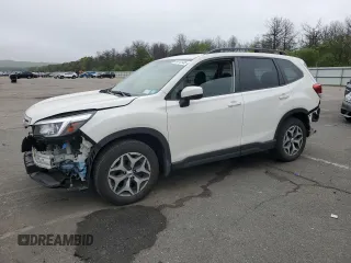 2020 Subaru Forester Premium with VIN JF2SKAJC6LH546178, listed as a Copart auction lot 58312435 with 95,883 mi miles and Salvage title. Bid and sale history available at DreamBid. Image 1.