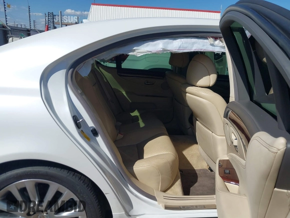 2013 Lexus LS 460 with VIN JTHBL5EF5D5124038, listed as a IAAI auction lot 40197929 with 232,697 mi miles and . Bid and sale history available at DreamBid. Image 8.
