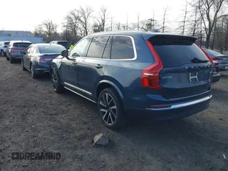 2024 Volvo XC90 Ultimate Bright Theme with VIN YV4062PF9R1168910, listed as a IAAI auction lot 41705141 with 13,149 mi miles. Bid and sale history available at carsss.com. Image 3.