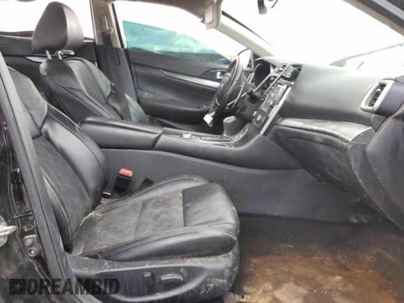 2017 Nissan Maxima S with VIN 1N4AA6AP3HC415894, listed as a Copart auction lot 79550064 with 75,170 mi miles and Salvage Title. Bid and sale history available at DreamBid. Image 7.