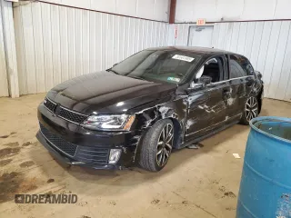 2013 Volkswagen Jetta GLI Autobahn with VIN 3VW4A7AJ7DM259714, listed as a Copart auction lot 50504985 with 127,676 mi miles and Salvage title. Bid and sale history available at DreamBid. Image 1.