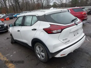 2022 Nissan Kicks S with VIN 3N1CP5BV3NL511472, listed as a IAAI auction lot 41434820 with Not Provided miles and . Bid and sale history available at DreamBid. Image 3.