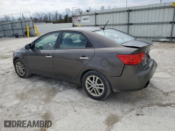 2012 Kia Forte EX with VIN KNAFU4A28C5527858, listed as a Copart auction lot 50952305 with 148,515 mi miles and Salvage Title. Bid and sale history available at carsss.com. Image 2.