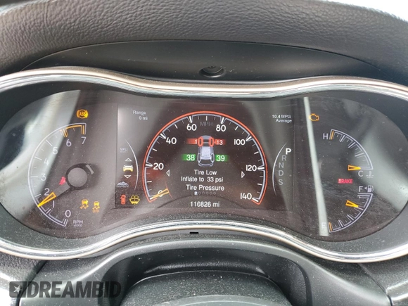 2014 Jeep Grand Cherokee Limited with VIN 1C4RJFBT3EC155985, listed as a Copart auction lot 54411025 with 110,826 mi miles and Salvage title. Bid and sale history available at DreamBid. Image 9.