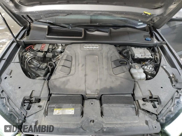 2017 Audi Q7 Premium Plus with VIN WA1LAAF78HD057758, listed as a Copart auction lot 52542015 with 79,681 mi miles and Salvage Title. Bid and sale history available at DreamBid. Image 12.