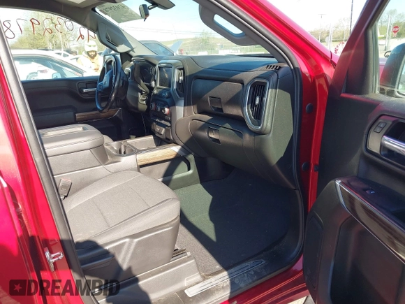 2021 Chevrolet Silverado 1500 LT Trail Boss with VIN 1GCPYFED3MZ381916, listed as a IAAI auction lot 42032978 with 20,734 mi miles and . Bid and sale history available at DreamBid. Image 5.