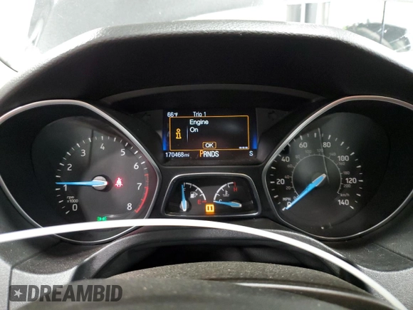 2016 Ford Focus SE z VIN 1FADP3F27GL216059, wystawiony jako Copart lot #59611395 z przebiegiem 170 468 mil mil oraz Szkoda całkowita • Salvage title. Historia ofert i sprzedaży dostępna na DreamBid. Obrazek 9.