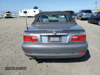 2004 BMW 3 Series 330Ci with VIN WBABW53484PL48030, listed as a Copart auction lot 52244695 with 90,309 mi miles and Clean title. Bid and sale history available at DreamBid. Image 6.