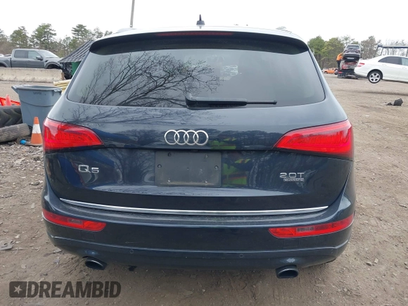 2016 Audi Q5 Premium Plus with VIN WA1L2AFP6GA021340, listed as a IAAI auction lot 42075938 with 47,248 mi miles. Bid and sale history available at carsss.com. Image 16.