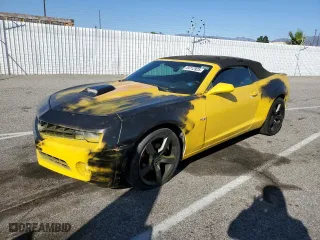 2012 Chevrolet Camaro 2LT with VIN 2G1FC3D33C9101821, listed as a Copart auction lot 49712925 with 0 mi miles and Clean Title. Bid and sale history available at carsss.com. Image 1.