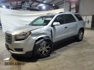 2014 GMC Acadia SLT z VIN 1GKKVRKD8EJ354174, wystawiony jako Copart lot #58666295 z przebiegiem 133 529 mil mil oraz Czysty tytuł • Clean title. Historia ofert i sprzedaży dostępna na DreamBid. Obrazek 1.