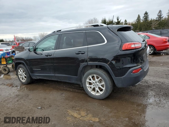 2018 Jeep Cherokee Latitude with VIN 1C4PJLCX9JD511710, listed as a Copart auction lot 49984255 with 77,745 mi miles and Salvage title. Bid and sale history available at DreamBid. Image 2.