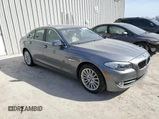 2011 BMW 5 Series 535i xDrive with VIN WBAFU7C52BC875433, listed as a Copart auction lot 48753515 with 113,529 mi miles and Non Repairable. Bid and sale history available at carsss.com. Image 4.