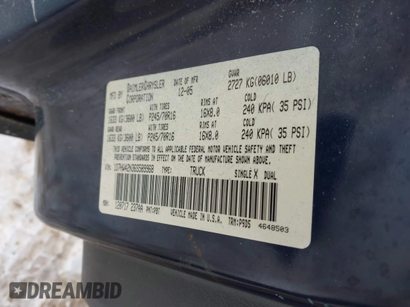 2006 Dodge Dakota SLT with VIN 1D7HW42N36S589968, listed as a IAAI auction lot 41623888 with 174,464 mi miles and . Bid and sale history available at carsss.com. Image 9.