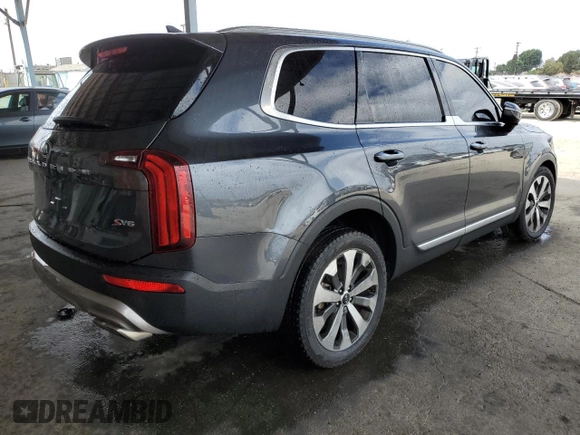 2020 Kia Telluride S with VIN 5XYP64HC7LG006959, listed as a Copart auction lot 55850595 with 74,974 mi miles and Salvage title. Bid and sale history available at DreamBid. Image 3.