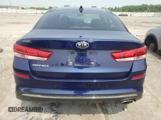 2019 Kia Optima LX with VIN 5XXGT4L31KG319878, listed as a Copart auction lot 52647693 with 48,665 mi miles and Salvage Title. Bid and sale history available at carsss.com. Image 6.