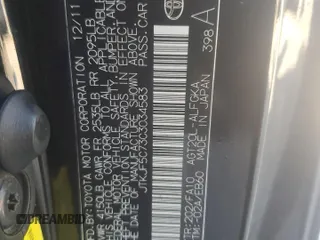 2012 Scion tC z VIN JTKJF5C73C3034583, wystawiony jako Copart lot #74317714 z przebiegiem 163 158 mil mil oraz Czysty tytuł • Clean title. Historia ofert i sprzedaży dostępna na DreamBid. Obrazek 12.