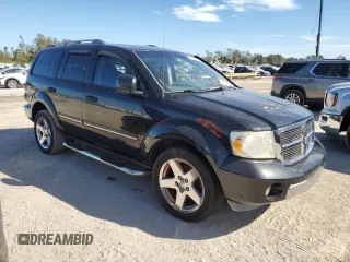 2007 Dodge Durango Limited with VIN 1D8HD58237F542454, listed as a Copart auction lot 75295324 with 113,103 mi miles and Salvage title. Bid and sale history available at DreamBid. Image 4.