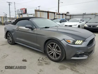2017 Ford Mustang EcoBoost Premium with VIN 1FATP8UH6H5204152, listed as a Copart auction lot 54975855 with 103,166 mi miles and Salvage Title. Bid and sale history available at carsss.com. Image 4.