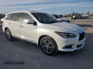 2019 Infiniti QX60 Luxe with VIN 5N1DL0MN1KC558631, listed as a Copart auction lot 87470524 with 139,190 mi miles and Salvage title. Bid and sale history available at DreamBid. Image 4.