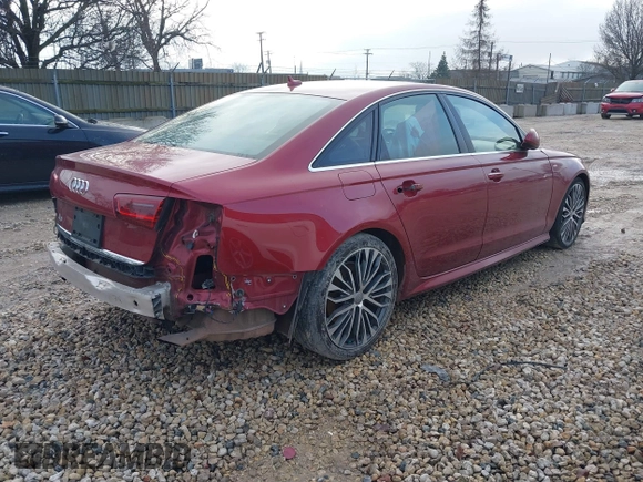 2018 Audi A6 Premium Plus with VIN WAUD8AFC3JN008385, listed as a IAAI auction lot 41209017 with 68,059 mi miles. Bid and sale history available at carsss.com. Image 4.