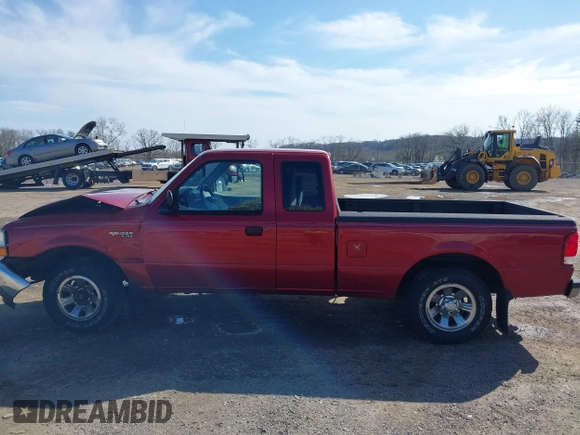 2000 Ford Ranger XL with VIN 1FTYR14V3YTA72602, listed as a IAAI auction lot 41984388 with 125,256 mi miles. Bid and sale history available at carsss.com. Image 14.
