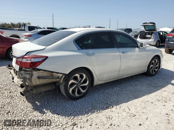2016 Honda Accord Sedan EX with VIN 1HGCR2F78GA215165, listed as a Copart auction lot 49908215 with 116,869 mi miles and Clean Title. Bid and sale history available at carsss.com. Image 3.