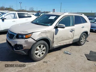 2012 Kia Sorento LX with VIN 5XYKT3A61CG211128, listed as a IAAI auction lot 41686721 with 146,545 mi miles. Bid and sale history available at carsss.com. Image 17.