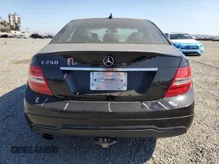 2013 Mercedes-Benz C 250 Sport with VIN WDDGF4HB1DR250090, listed as a Copart auction lot 62451405 with 146,568 mi miles and Salvage title. Bid and sale history available at DreamBid. Image 6.