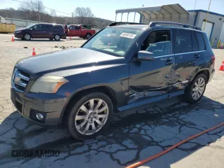 2010 Mercedes-Benz GLK GLK 350 with VIN WDCGG8HB2AF461188, listed as a Copart auction lot 50588105 with 143,858 mi miles and Salvage Title. Bid and sale history available at carsss.com. Image 1.
